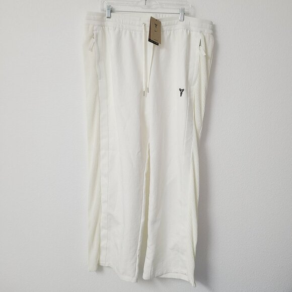Nike Kobe Pleated Pants IB0009-133 Size XXL Sail Black